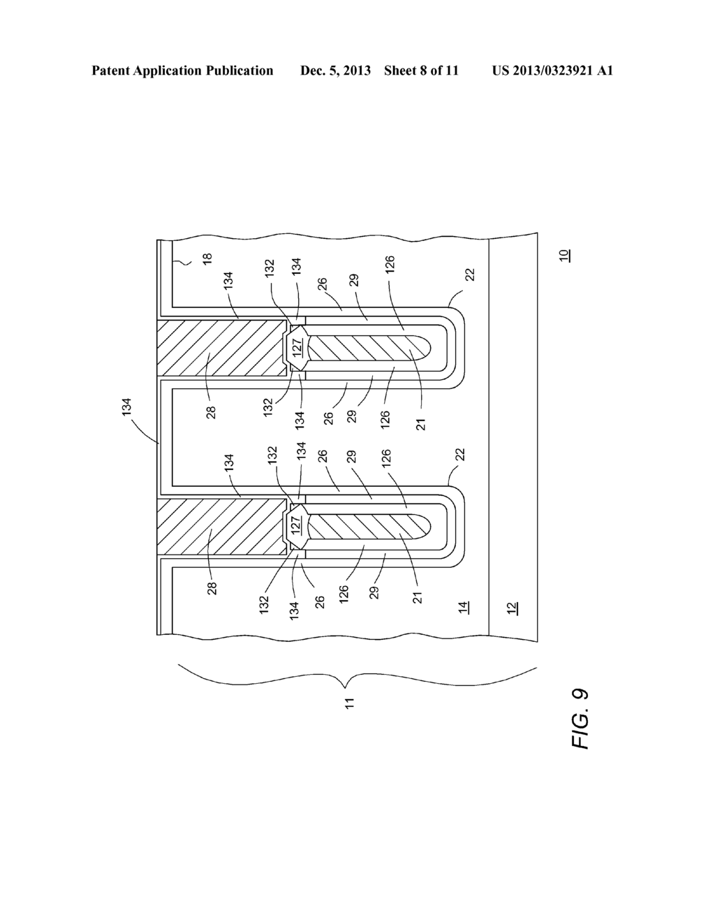 METHOD OF MAKING AN INSULATED GATE SEMICONDUCTOR DEVICE AND STRUCTURE - diagram, schematic, and image 09