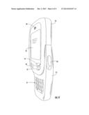 MOBILE WIRELESS COMMUNICATIONS DEVICE WITH SLIDABLE CONFIGURATION     PROVIDING HEARING AID COMPATIBILITY FEATURES AND RELATED METHODS diagram and image