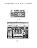 System and Method for Play of a Network-Based Lottery Game diagram and image