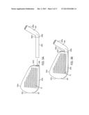 GOLF CLUBS AND GOLF CLUB HEADS diagram and image