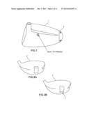 GOLF CLUB WITH VERTICALLY ADJUSTABLE CENTER OF GRAVITY diagram and image