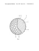 GOLF BALL AND METHOD FOR MANUFACTURING THE SAME diagram and image