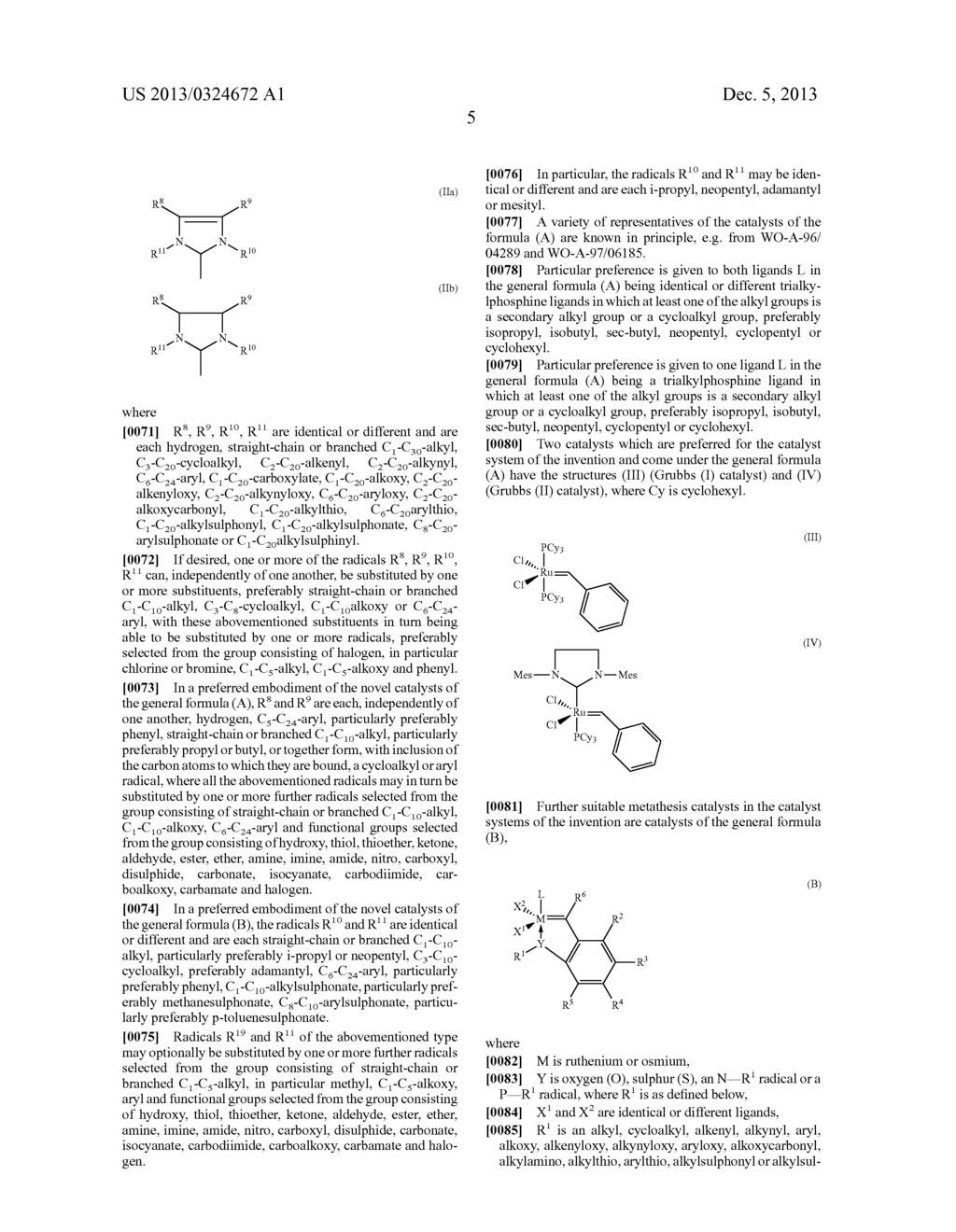 PROCESS FOR REACTING CHEMICAL COMPOUNDS IN THE PRESENCE OF CATALYST     SYSTEMS - diagram, schematic, and image 06