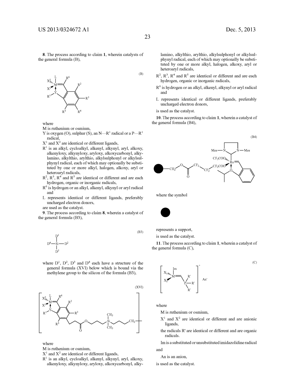PROCESS FOR REACTING CHEMICAL COMPOUNDS IN THE PRESENCE OF CATALYST     SYSTEMS - diagram, schematic, and image 24