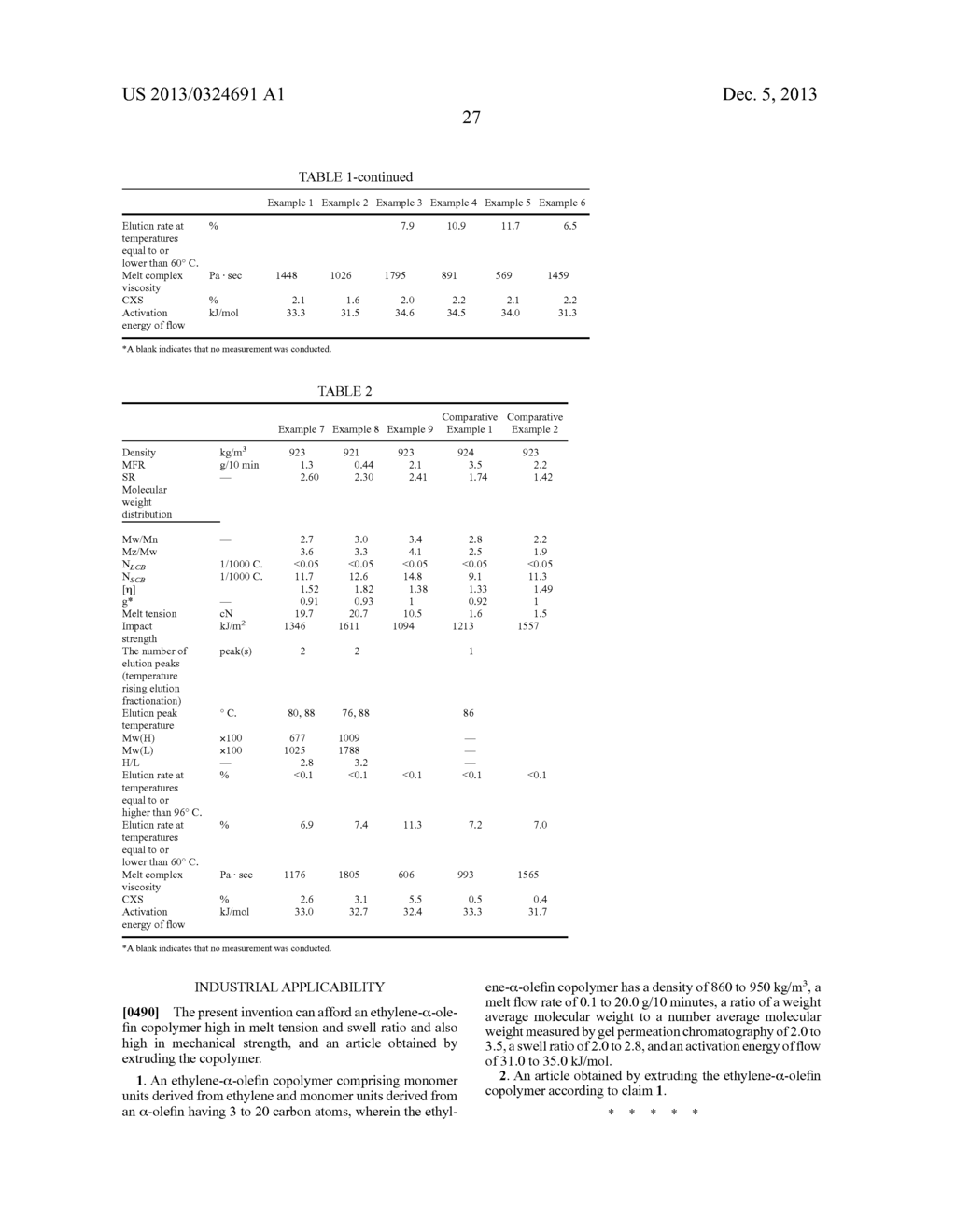 Ethylene-a-Olefin Copolymer and Article - diagram, schematic, and image 28