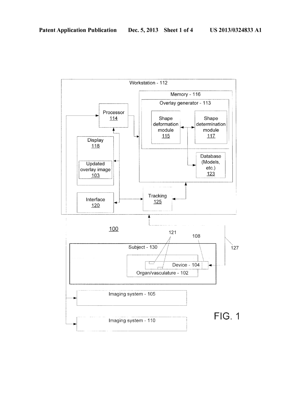 NON-RIGID-BODY MORPHING OF VESSEL IMAGE USING INTRAVASCULAR DEVICE SHAPE - diagram, schematic, and image 02