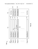 METHODS AND APPARATUS FOR TEMPORARILY STORING PARITY INFORMATION FOR DATA     STORED IN A STORAGE DEVICE diagram and image