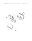 INTERLOCKING WEB FOR INSULATED CONCRETE FORMS diagram and image