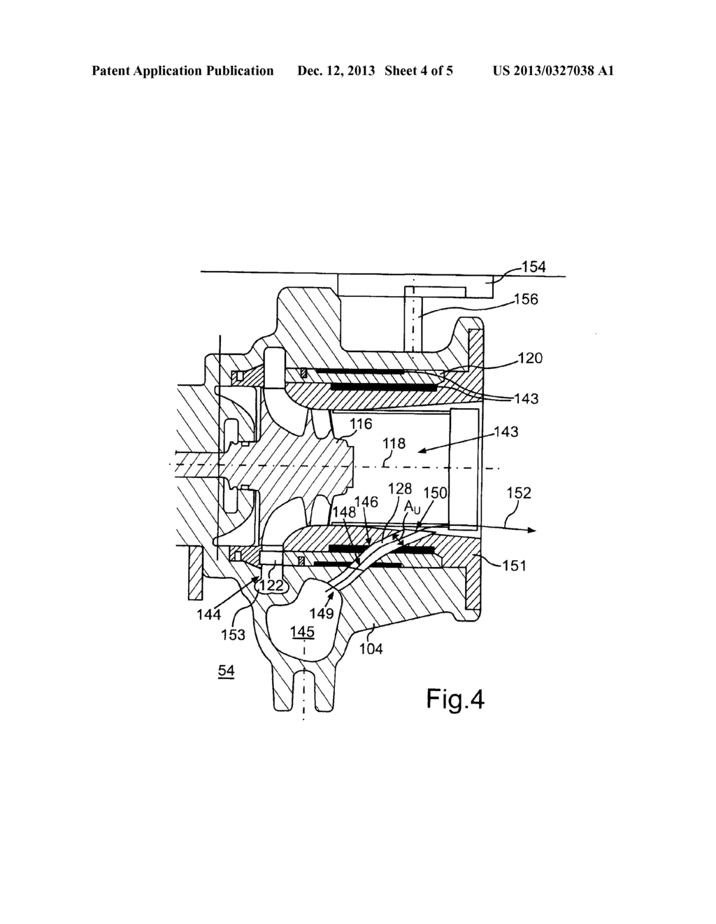 TURBINE FOR AN EXHAUST GAS TURBOCHARGER - diagram, schematic, and image 05