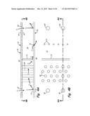 COMBUSTOR LINER WITH CONVERGENT COOLING CHANNEL diagram and image