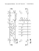 COMBUSTOR LINER WITH CONVERGENT COOLING CHANNEL diagram and image