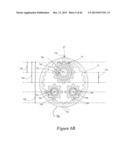 PARALLEL CYCLE INTERNAL COMBUSTION ENGINE WITH DOUBLE HEADED, DOUBLE SIDED     PISTON ARRANGEMENT diagram and image