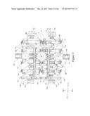 PARALLEL CYCLE INTERNAL COMBUSTION ENGINE WITH DOUBLE HEADED, DOUBLE SIDED     PISTON ARRANGEMENT diagram and image