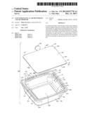 Container having an arched portion and Lid Therefor diagram and image