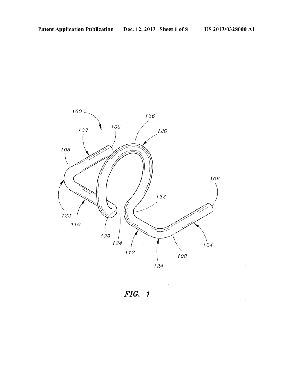 CLIP FOR CONNECTING WIRE FENCING TO A FENCE POST - diagram, schematic, and image 02