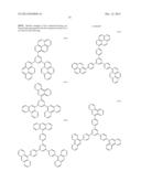 ORGANIC ELECTROLUMINESCENCE DEVICE AND ORGANIC LIGHT EMITTING MEDIUM diagram and image