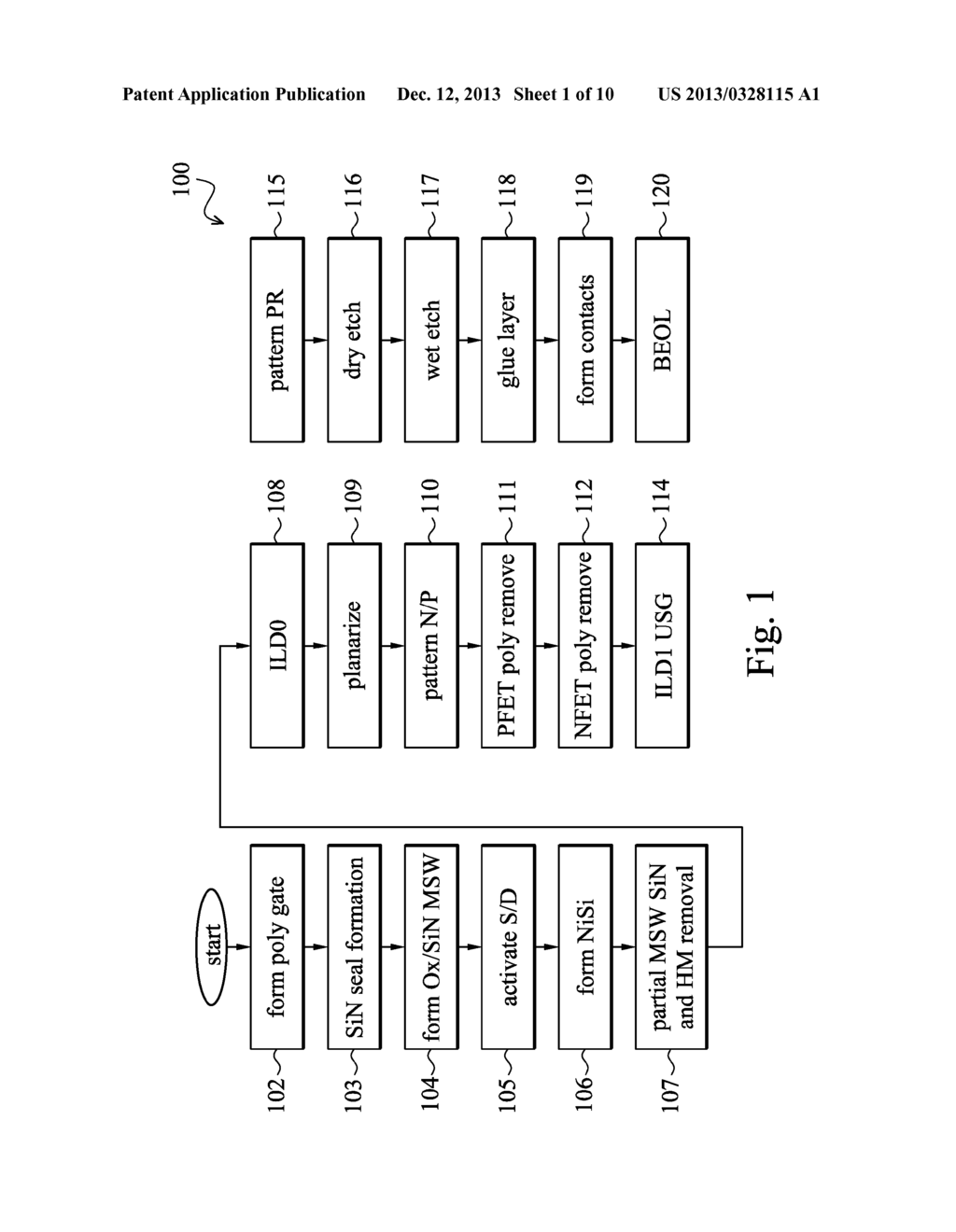 Contact for High-K Metal Gate Device - diagram, schematic, and image 02