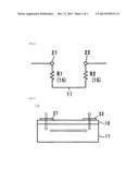 ELECTRONIC-COMPONENT MOUNTING STRUCTURE diagram and image