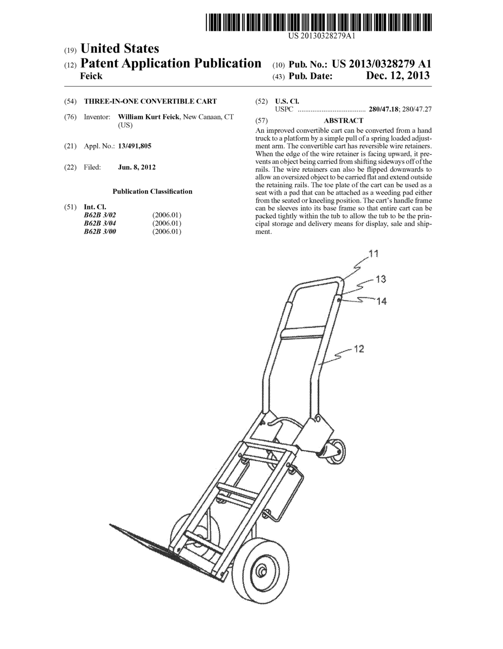 Three-in-One Convertible Cart - diagram, schematic, and image 01