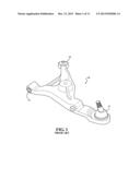 CONTROL ARM WITH SOCKET diagram and image