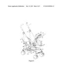 REVERSING STRUCTURE FOR BACKREST OF PRAM diagram and image