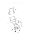 REMOVABLE BACK SHELL FOR AN AIRCRAFT SEAT diagram and image