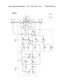 Circuit and a method for selecting a power supply diagram and image