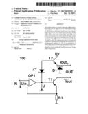 CURRENT OUTPUT STAGE HAVING AUTOMATIC ACTIVE-PASSIVE SWITCHING diagram and image