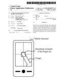 CAMERA-BASED INFORMATION INPUT METHOD AND TERMINAL diagram and image