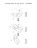 MOBILE COMMUNICATION TERMINAL FOR PROVIDING AUGMENTED REALITY SERVICE AND     METHOD OF CHANGING INTO AUGMENTED REALITY SERVICE SCREEN diagram and image