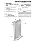WINDOW FRAME WITH INTEGRATED SOLAR ELECTRIC CELL AND ILLUMINATION diagram and image