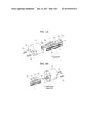 STRAIGHT TUBE LED LAMP USING SEMICONDUCTOR LIGHT-EMITTING ELEMENT AND     LIGHTING DEVICE INCORPORATING THE SAME diagram and image