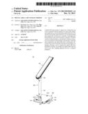 DIGITAL TABLE LAMP AND BASE THEREOF diagram and image