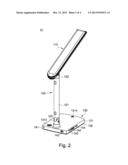 DIGITAL TABLE LAMP AND BASE THEREOF diagram and image