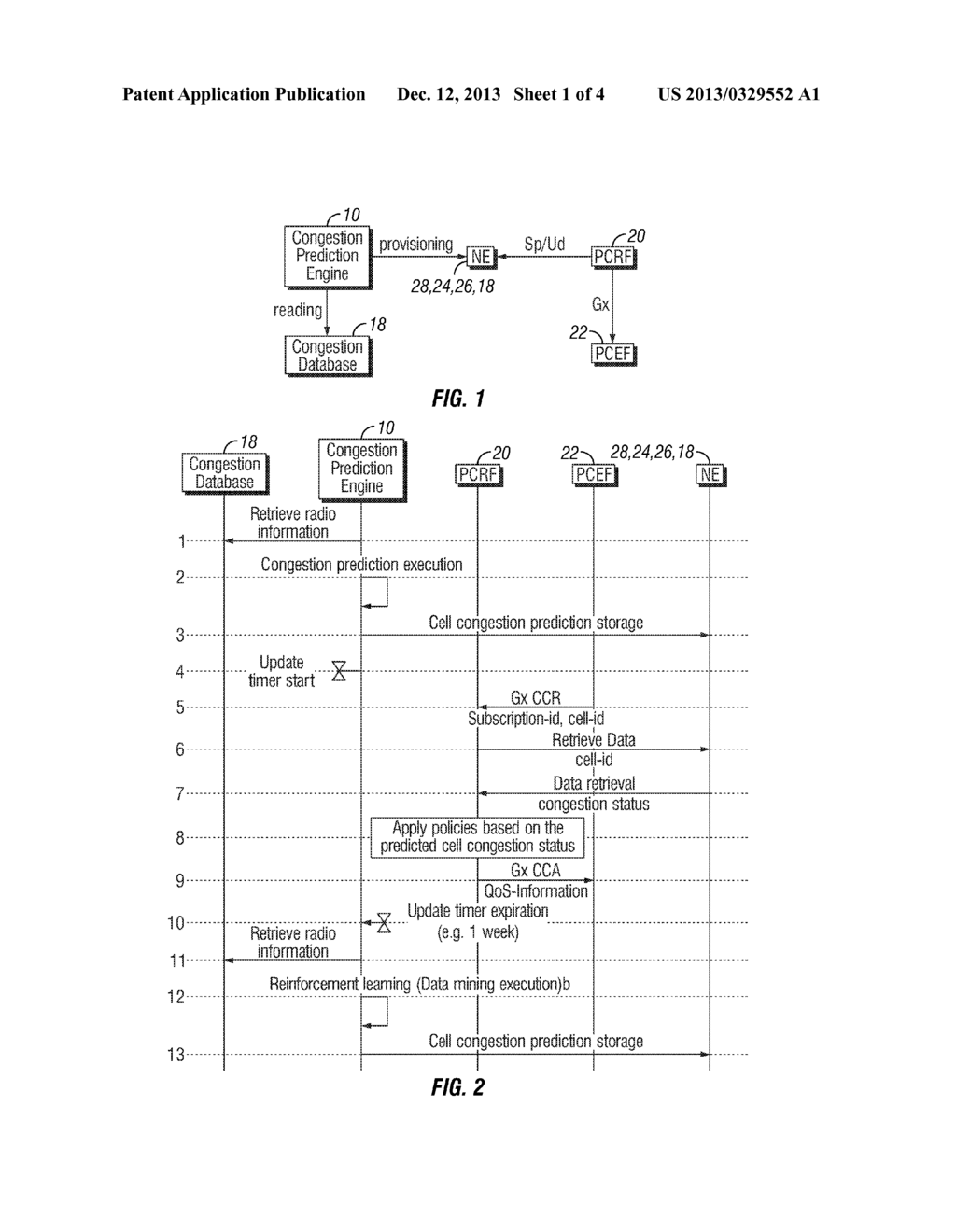 Method For Introducing Network Congestion Predictions in Policy Decision - diagram, schematic, and image 02