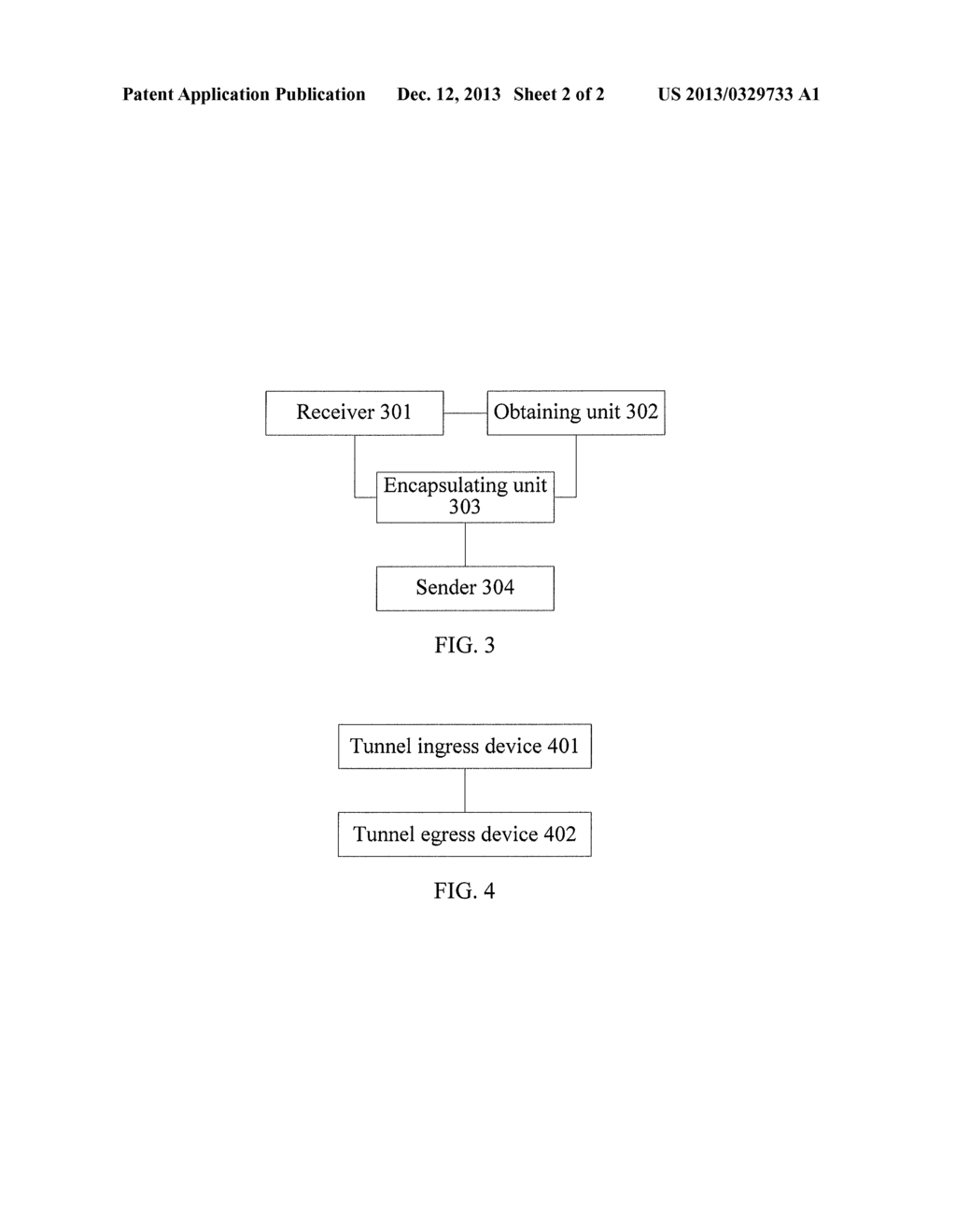 METHOD, APPARATUS AND SYSTEM FOR PROCESSING A TUNNEL PACKET - diagram, schematic, and image 03