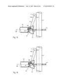 SCAFFOLDING COMPONENT WITH AT LEAST ONE CONNECTION HEAD AND METHOD FOR     FASTENING A SCAFFOLDING COMPONENT HAVING AT LEAST ONE CONNECTION HEAD TO     A VERTICAL SCAFFOLDING ELEMENT diagram and image