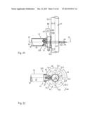 SCAFFOLDING COMPONENT WITH AT LEAST ONE CONNECTION HEAD AND METHOD FOR     FASTENING A SCAFFOLDING COMPONENT HAVING AT LEAST ONE CONNECTION HEAD TO     A VERTICAL SCAFFOLDING ELEMENT diagram and image