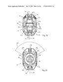 SCAFFOLDING COMPONENT WITH AT LEAST ONE CONNECTION HEAD AND METHOD FOR     FASTENING A SCAFFOLDING COMPONENT HAVING AT LEAST ONE CONNECTION HEAD TO     A VERTICAL SCAFFOLDING ELEMENT diagram and image