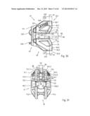 SCAFFOLDING COMPONENT WITH AT LEAST ONE CONNECTION HEAD AND METHOD FOR     FASTENING A SCAFFOLDING COMPONENT HAVING AT LEAST ONE CONNECTION HEAD TO     A VERTICAL SCAFFOLDING ELEMENT diagram and image