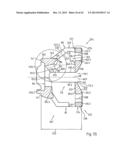 SCAFFOLDING COMPONENT WITH AT LEAST ONE CONNECTION HEAD AND METHOD FOR     FASTENING A SCAFFOLDING COMPONENT HAVING AT LEAST ONE CONNECTION HEAD TO     A VERTICAL SCAFFOLDING ELEMENT diagram and image