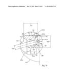 SCAFFOLDING COMPONENT WITH AT LEAST ONE CONNECTION HEAD AND METHOD FOR     FASTENING A SCAFFOLDING COMPONENT HAVING AT LEAST ONE CONNECTION HEAD TO     A VERTICAL SCAFFOLDING ELEMENT diagram and image