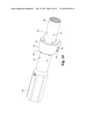 HOLLOW DRILL ROD FOR SLURRY APPLICATION IN A GEOTHERMAL LOOP diagram and image