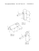 Operating Handle Assembly for Hand Air Pump diagram and image