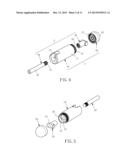 Operating Handle Assembly for Hand Air Pump diagram and image