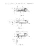 Operating Handle Assembly for Hand Air Pump diagram and image