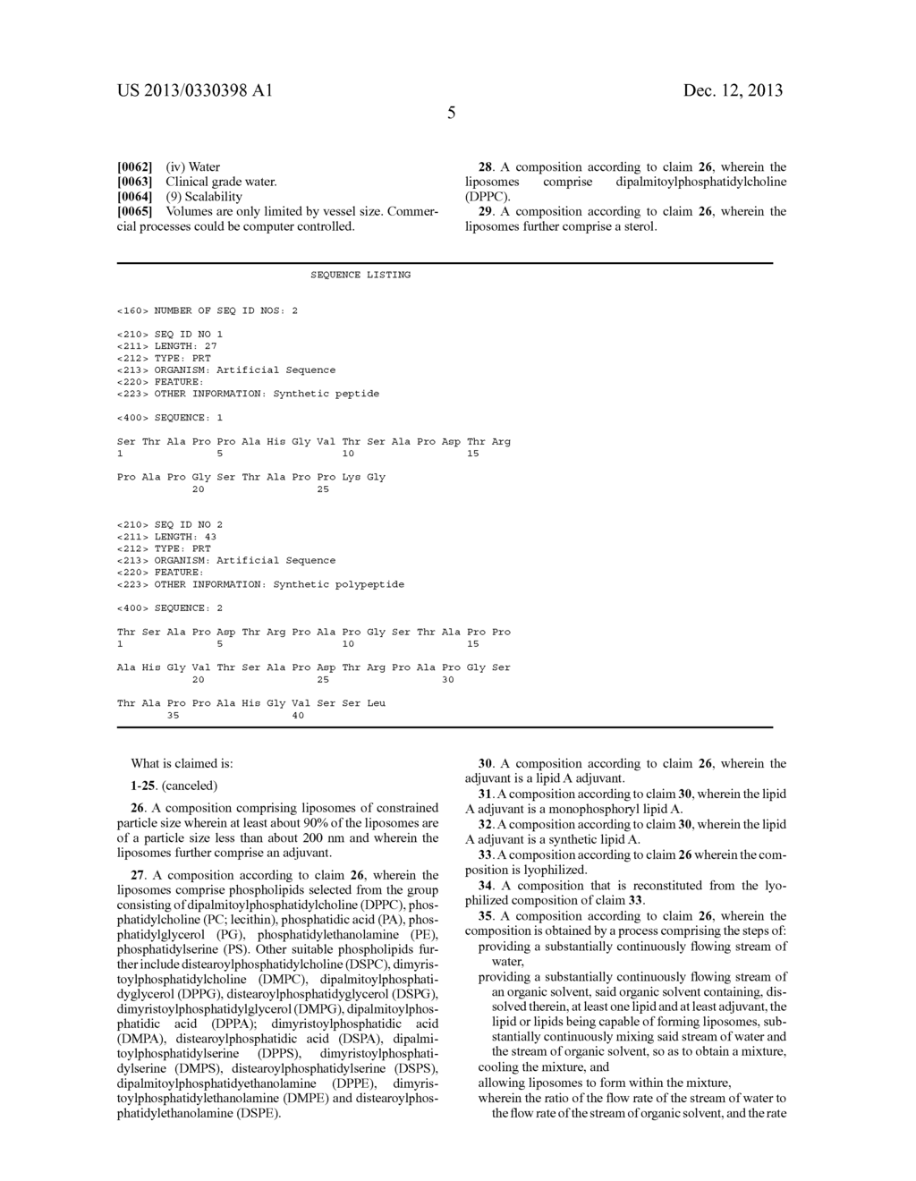 Method of Making Small Liposomes - diagram, schematic, and image 10