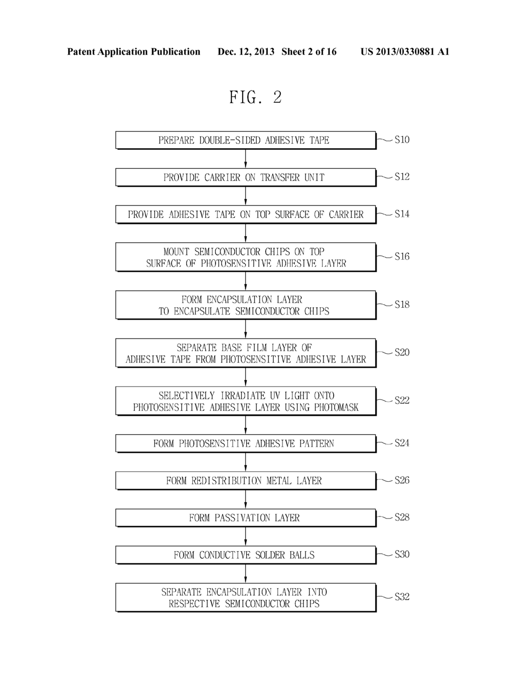 DOUBLE-SIDED ADHESIVE TAPE, SEMICONDUCTOR PACKAGES, AND METHODS OF     FABRICATING THE SAME - diagram, schematic, and image 03