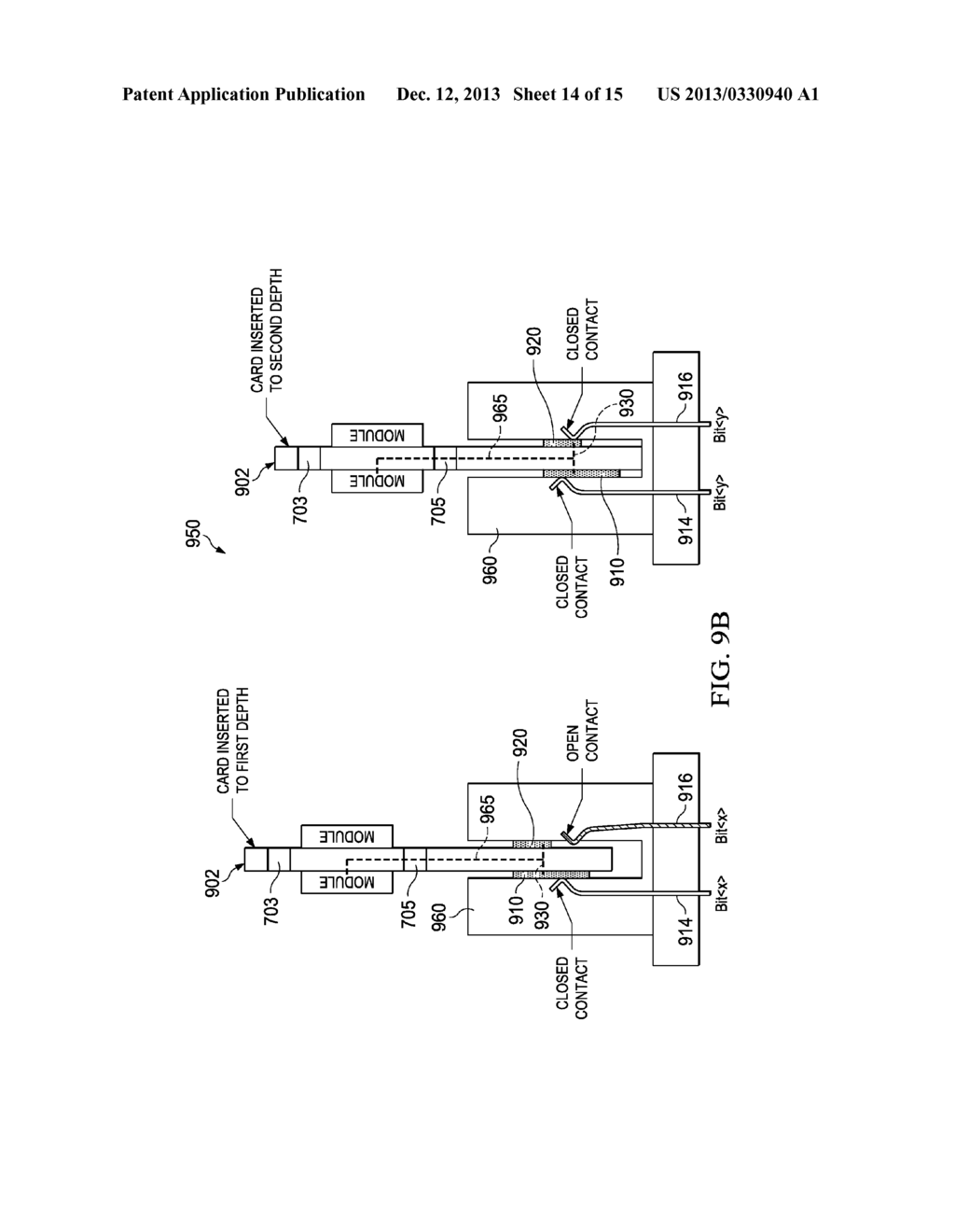 Multi-Level Connector and Use Thereof that Mitigates Data Signaling     Reflections - diagram, schematic, and image 15