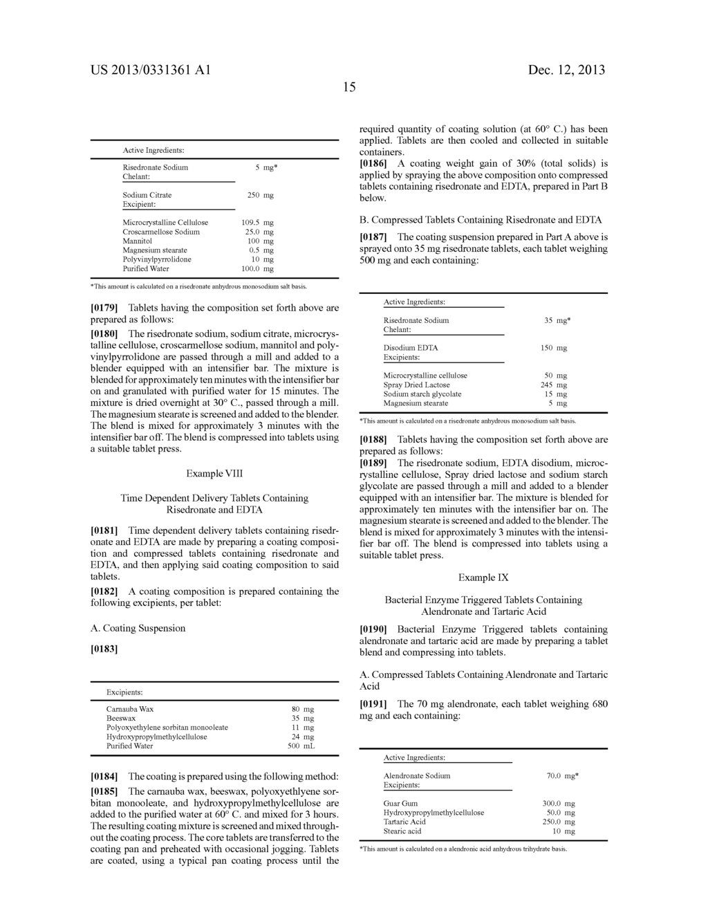 DOSAGE FORMS OF BISPHOSPHONATES - diagram, schematic, and image 16